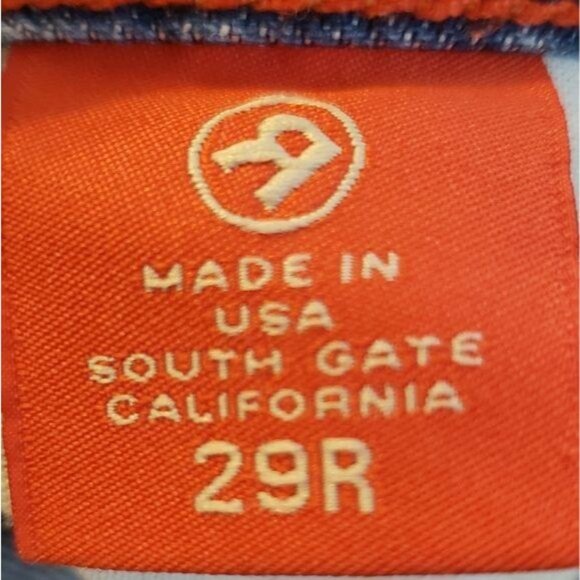 Big Star Womens Bootcut Jeans 29R 100% Cotton Made In USA  Distressed Blue Denim - Picture 5 of 8